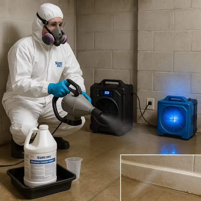 Sanitization and Odor Removal process in Whittier, CA