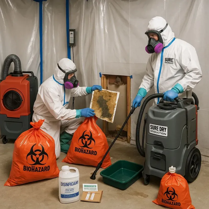 Contaminated Water Handling Protocols process in Whittier, CA